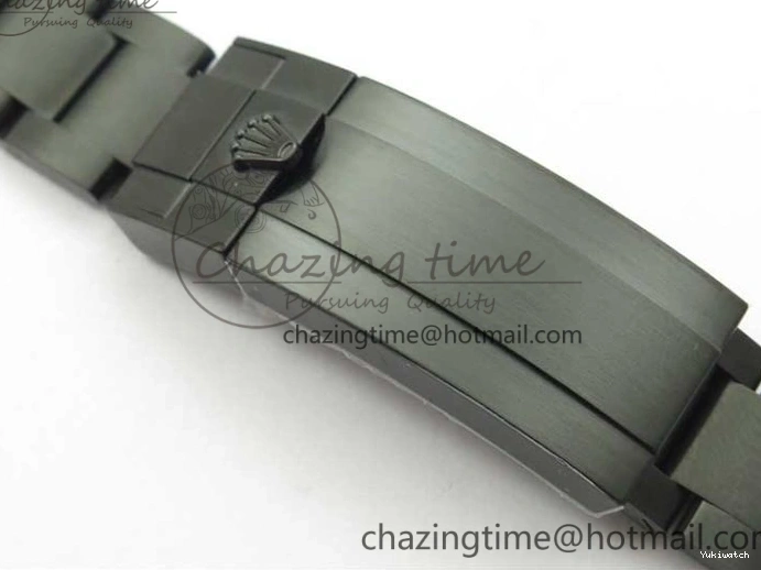 PVD 1:1 Noob Bracelet V10.5 Black PVD RED on SINGLE Dial Edition Submariner A2836 BLAKEN Best 0220